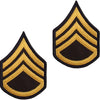 Army Class A (Gold on Green) Enlisted Rank - Male Size