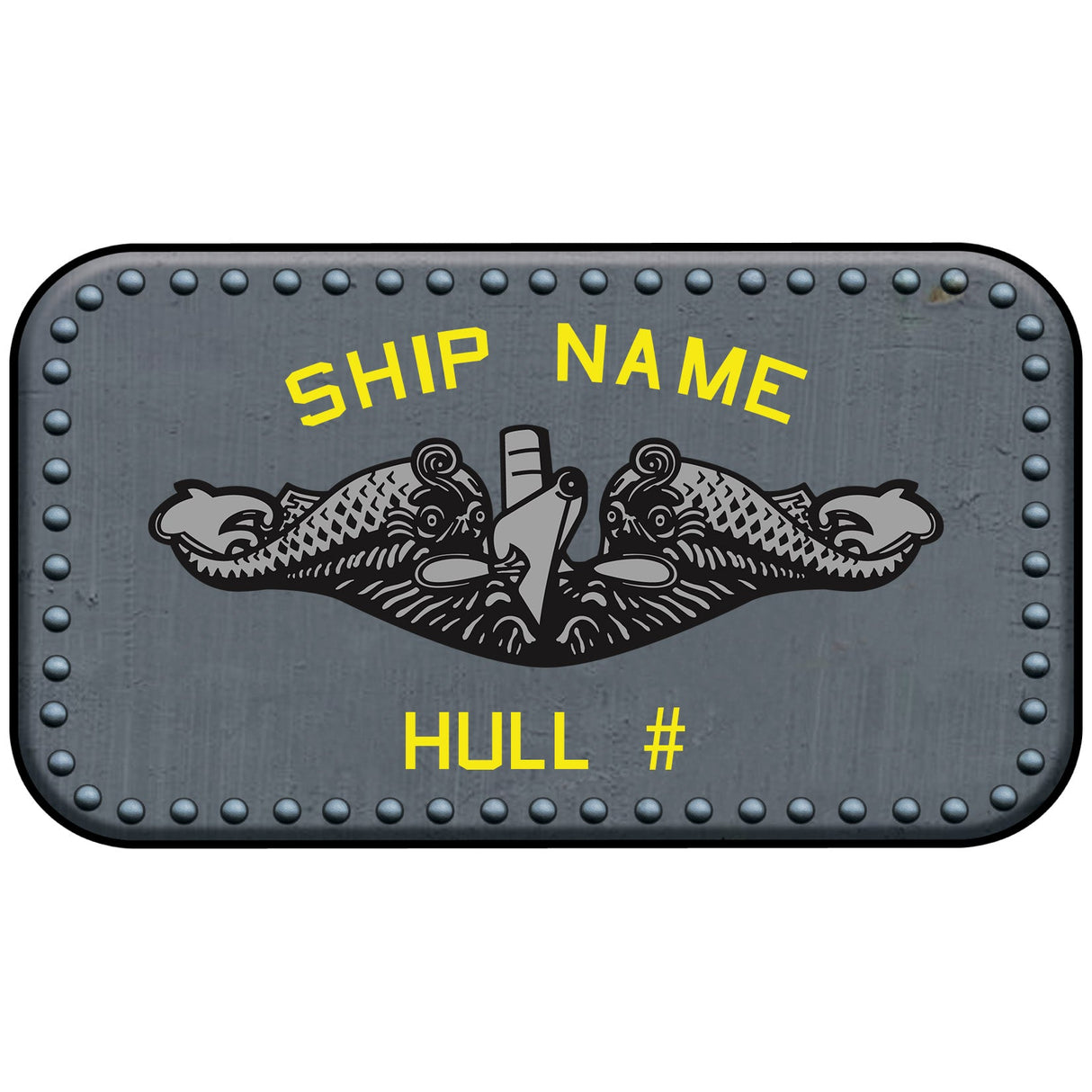 U.S. Navy Custom Ship Sticker Stickers and Decals ENSubWar.sticker