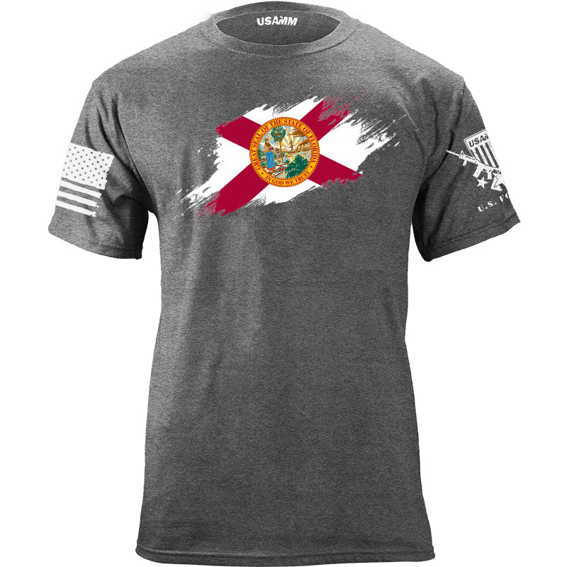Florida Flag Paint Swatch T-Shirt Shirts