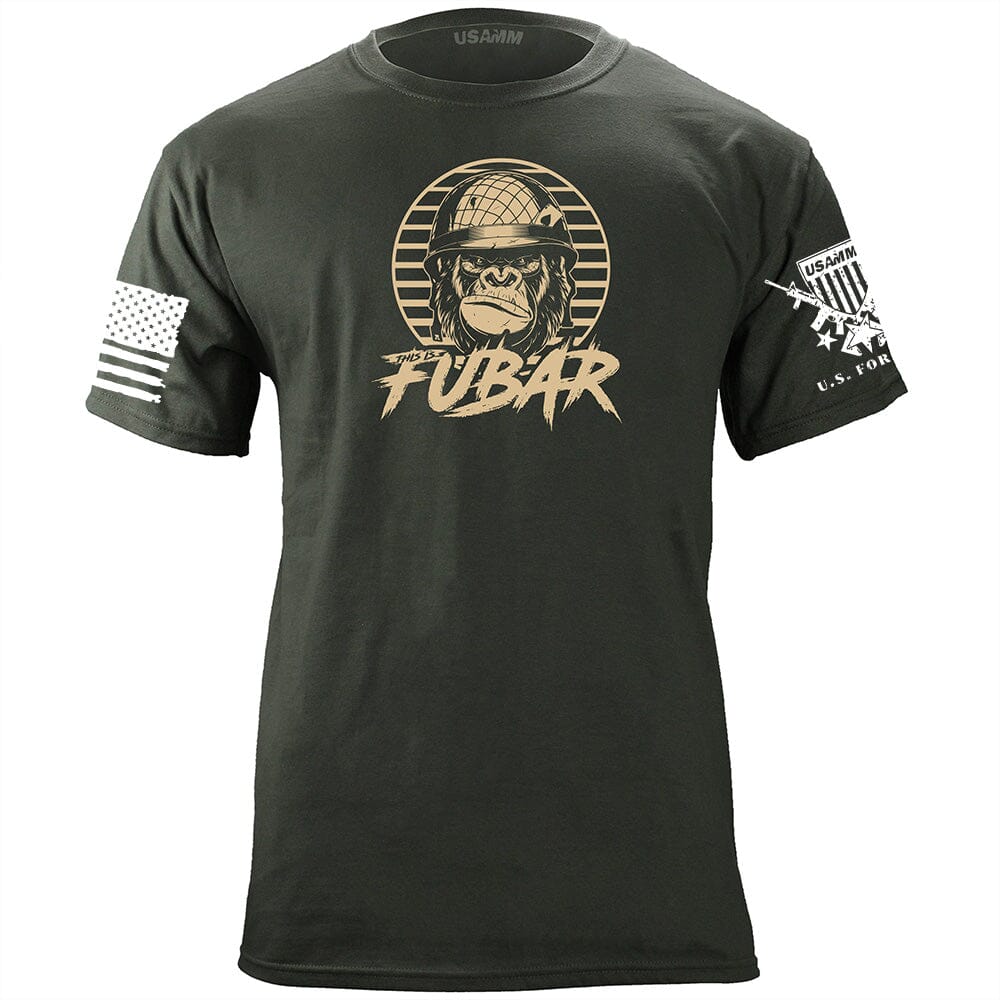 80's Gorilla This Is FUBAR T-Shirt Hoodie 37.836T.MG.TN