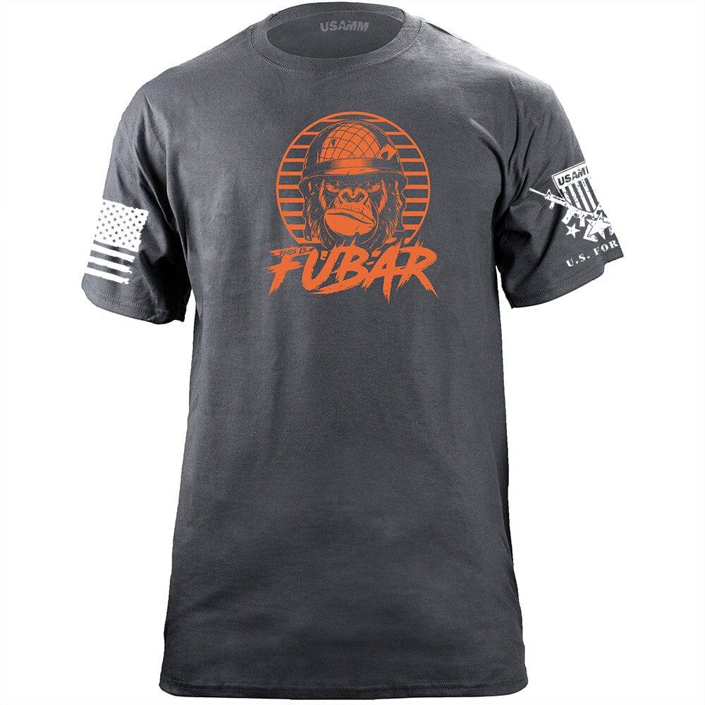 80's Gorilla This Is FUBAR T-Shirt Hoodie 37.836T.GY.OR