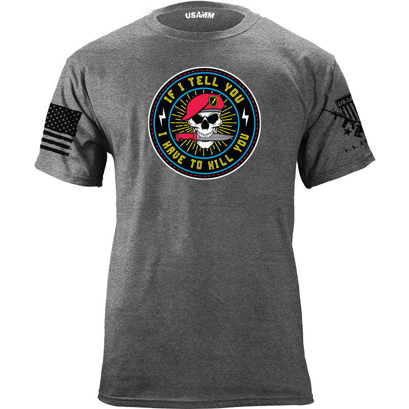 If I Tell You...80's Graphic T-shirt Shirts 55.781.GY