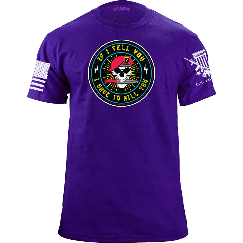 If I Tell You...80's Graphic T-shirt Shirts 55.781.P