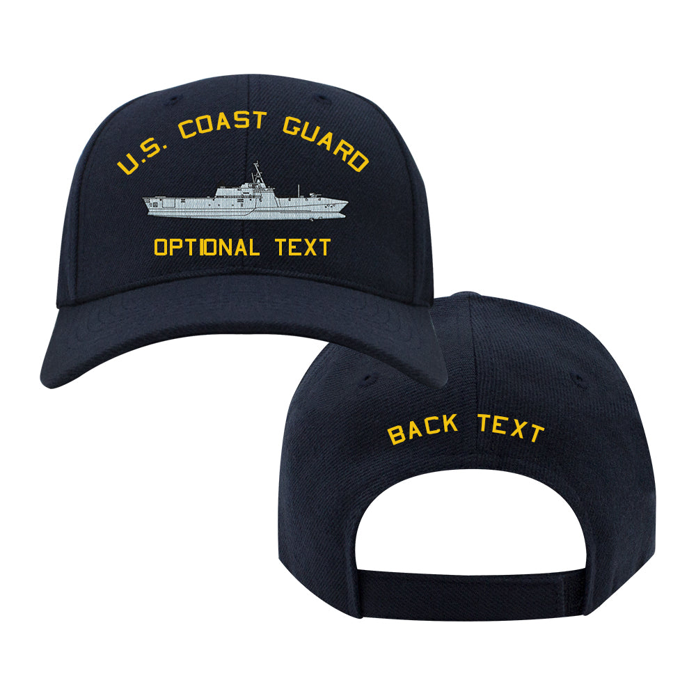 Coast Guard Custom Ship Cap - Independence Class Littoral Combat Ship Hats and Caps
