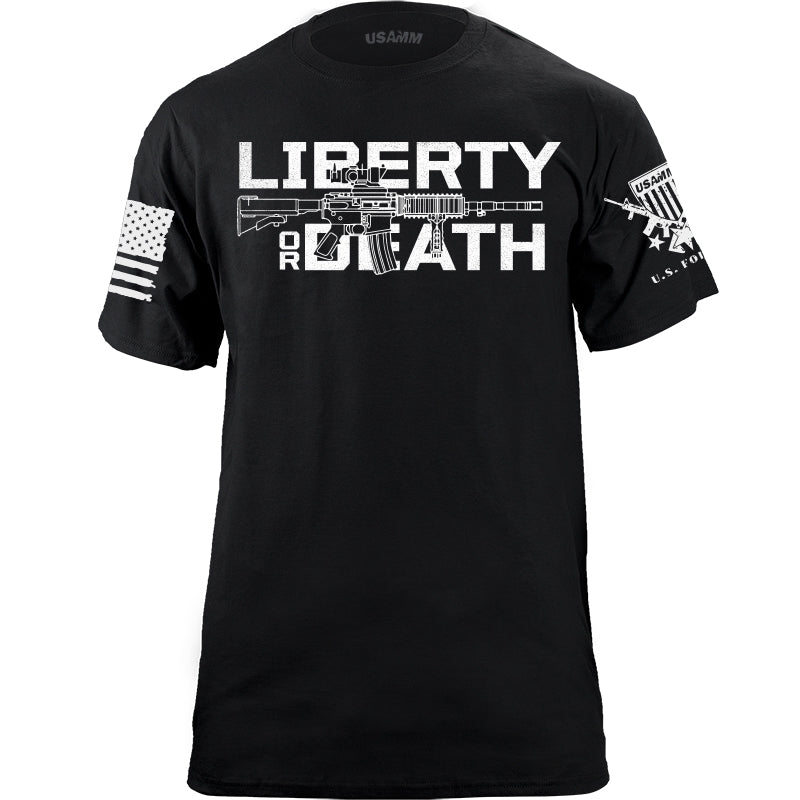 Liberty or Death T-Shirt Shirts YFS.8.004.1.BKT.1