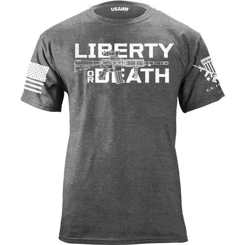 Liberty or Death T-Shirt Shirts YFS.8.004.1.HGT.1