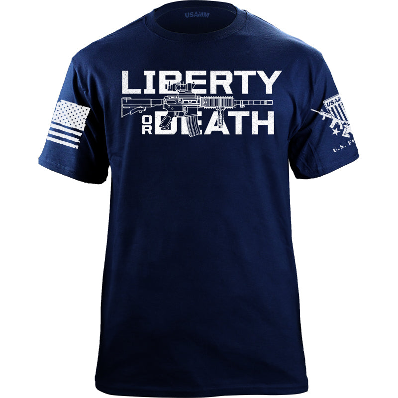 Liberty or Death T-Shirt Shirts YFS.8.004.1.NYT.1