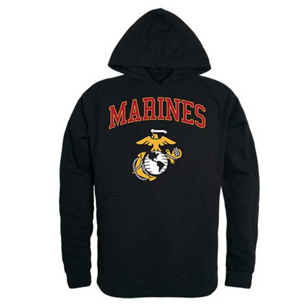 Marine Corps Full Color EGA Pull Over Hoodie Hoodie TS-2014