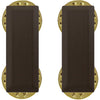 Marine Corps Subdued Black Metal Collar Rank - Enlisted and Officer