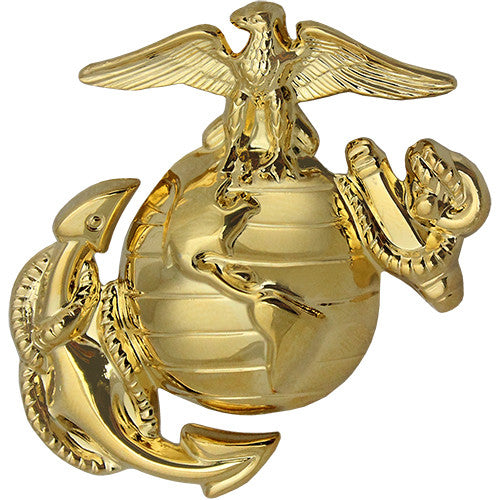 Marine Corps Globe-and-Anchor Cap Device