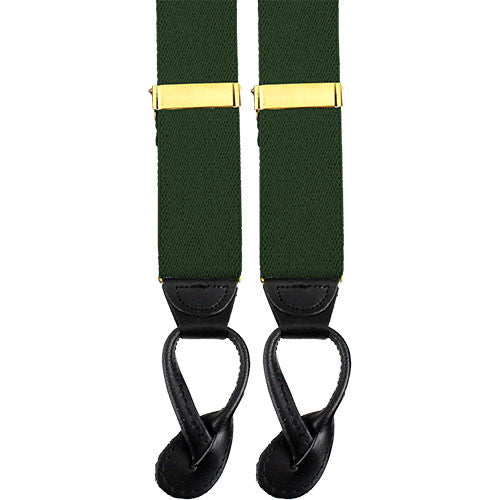 Army Branch Specific Dress Suspenders with Leather Ends Dress Uniform Accessories MCU00970