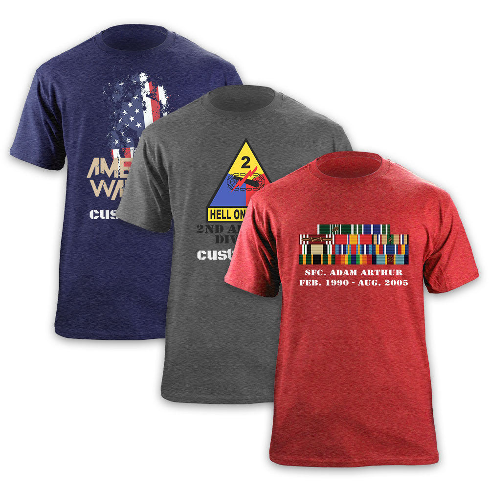 Custom Men's Tri Blend T-Shirt Swag Blank