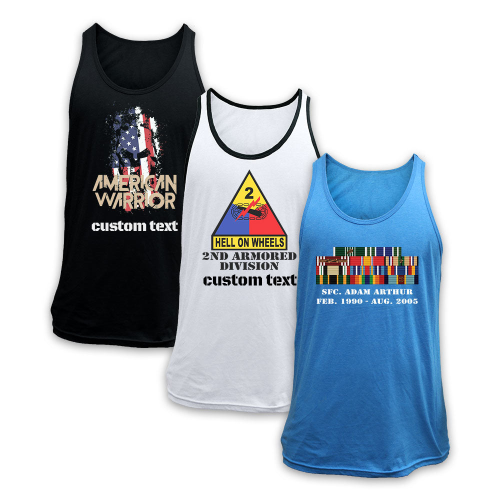 Custom Men's Tank Top Swag Blank