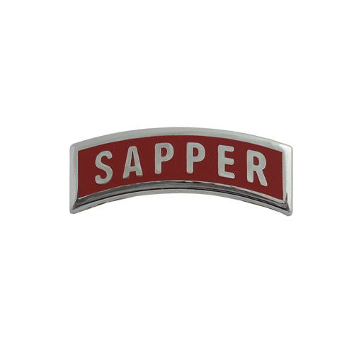 Army Miniature Sapper Tab - Dress Metal Badges