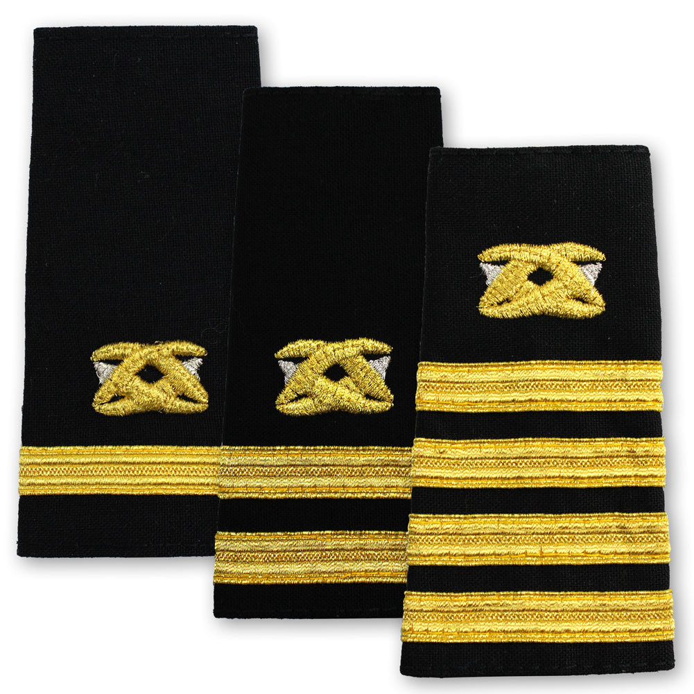 Navy Soft Shoulder Marks - Civil Engineer Rank