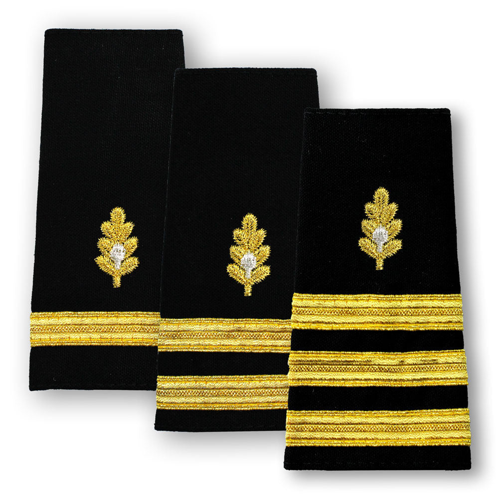 Navy Soft Shoulder Marks - Medical Corps Rank