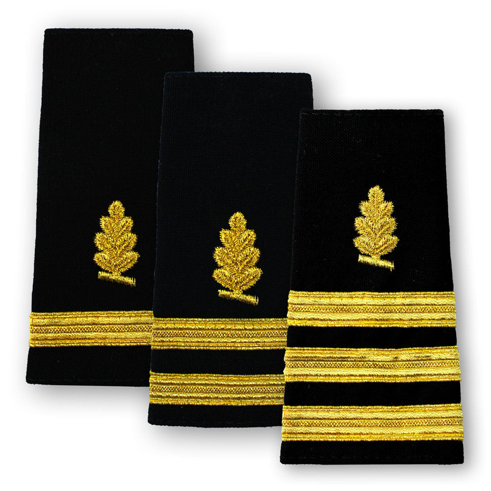Navy Soft Shoulder Marks - Medical Service Rank