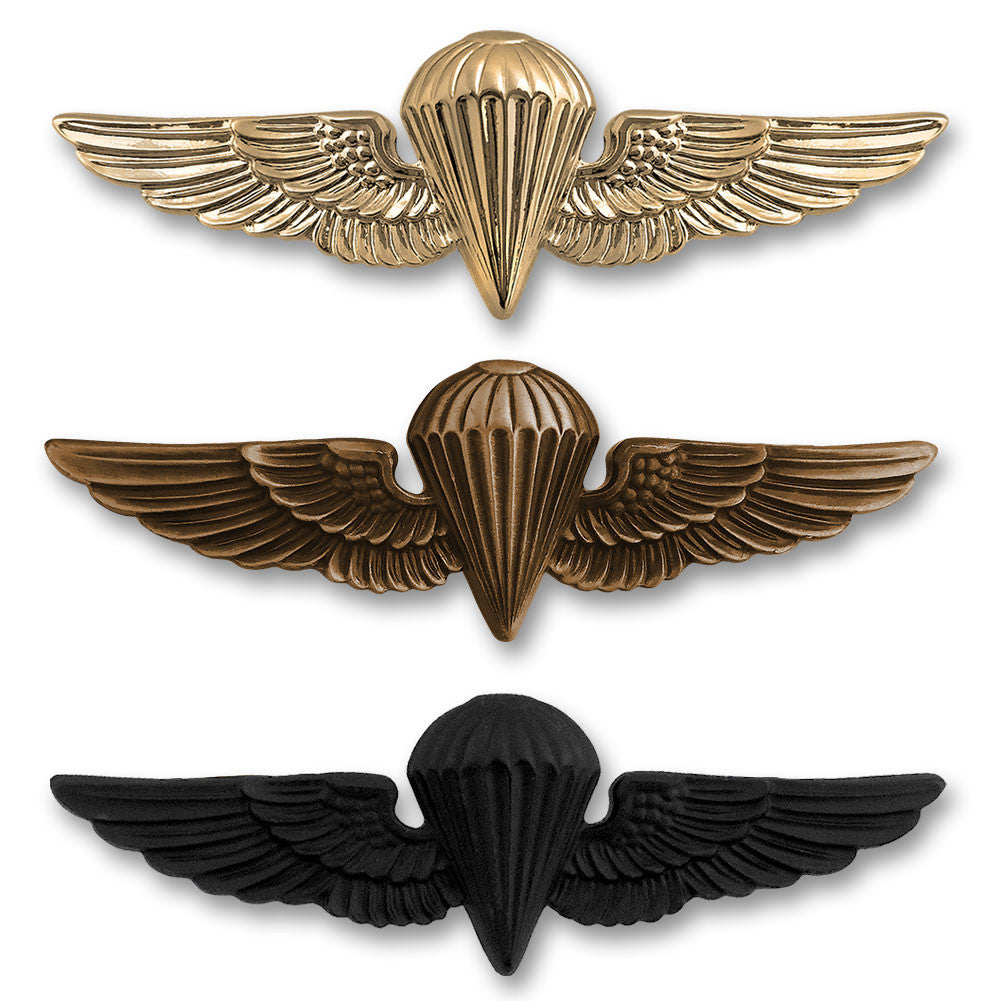 Navy and Marine Corps Parachutist Insignia Badges