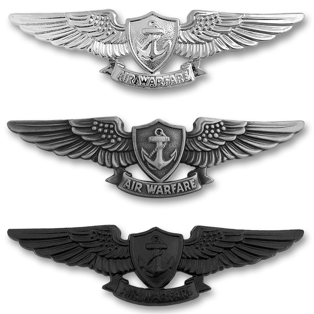 Navy Enlisted Aviation Warfare Specialist Insignias Badges