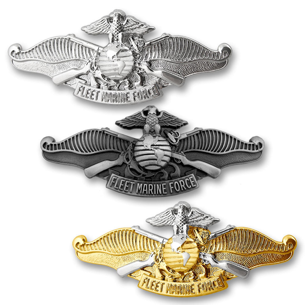 Navy Fleet Marine Force Insignias Badges