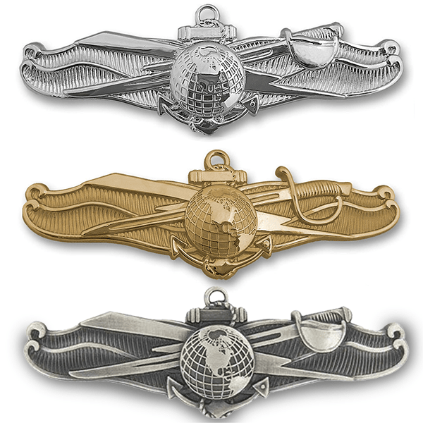 Miniature Navy Information Dominance Warfare Insignias Badges