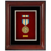 New! Pre-Assembled Single Medal Display Case Shadow Boxes, Display Cases, and Presentation Cases SP.SMDC.RD.Assembled