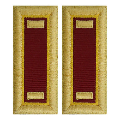 Army Female Shoulder Boards - Transportation Rank 11403DBR