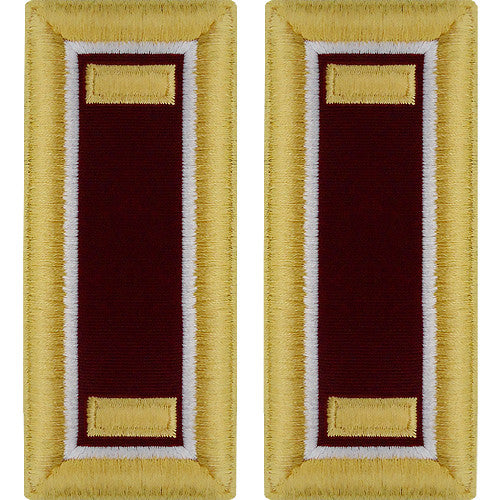 Army Male Shoulder Boards - Medical and Veterinary Rank 11130DBR