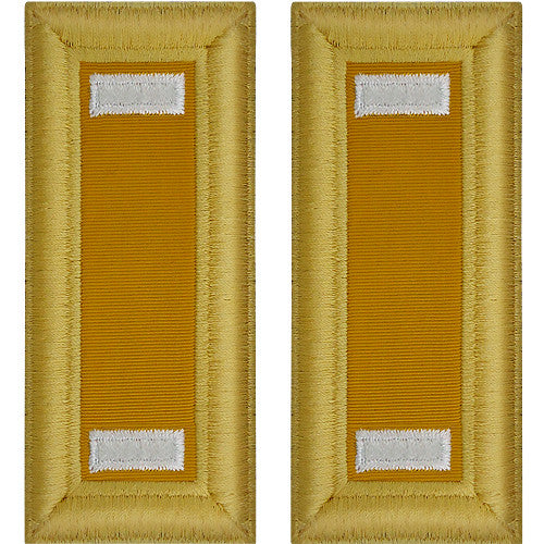 Army Male Shoulder Boards- Armored Rank 11012DBR