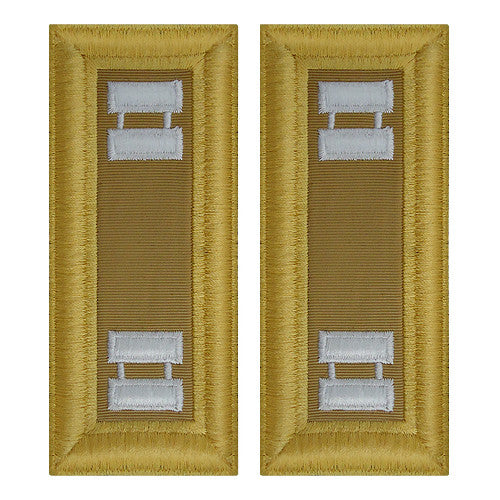 Army Female Shoulder Boards - Quartermaster Rank 11372DBR