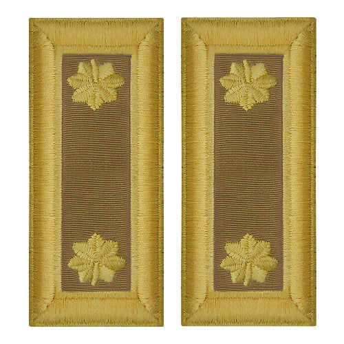 Army Female Shoulder Boards - Quartermaster Rank 11373DBR