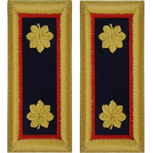 Army Male Shoulder Boards - Adjutant General Rank 11003DBR