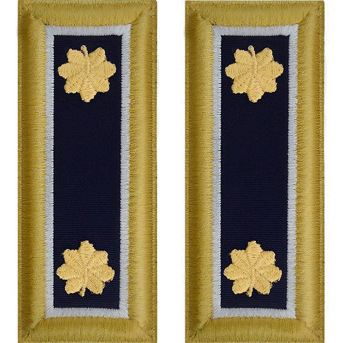 Army Male Shoulder Boards - Judge Advocate Rank 11118DBR