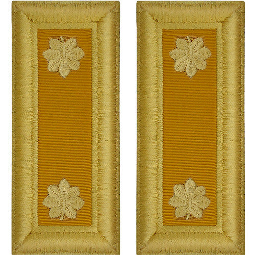 Army Male Shoulder Boards- Armored Rank 11014DBR