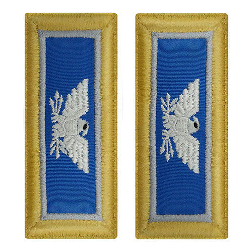 Army Female Shoulder Boards - Military Intelligence Rank 11342DBR