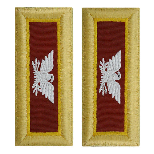 Army Female Shoulder Boards - Transportation Rank 11408DBR