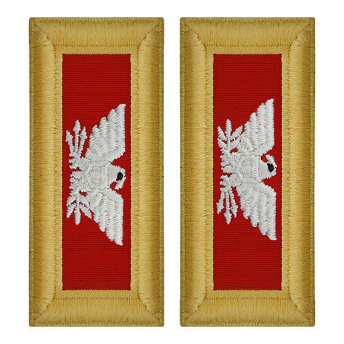 Army Female Shoulder Boards - Artillery Rank 11234DBR