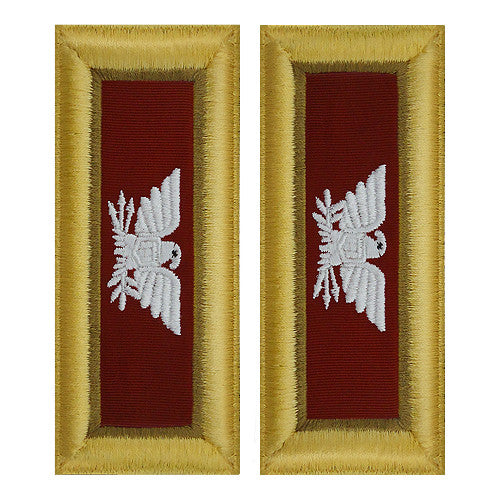 Army Female Shoulder Boards - Logistics Rank 11325DBR