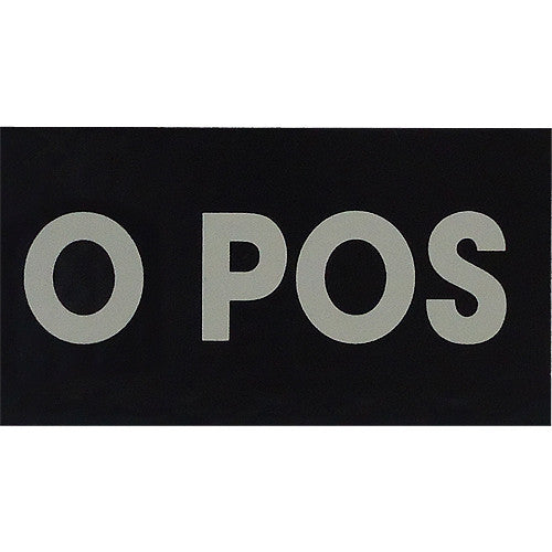 Blood Type Infrared Patch Patches and Service Stripes 10207