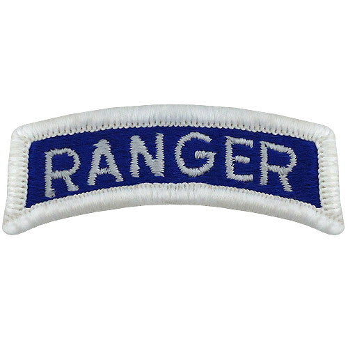 Ranger Class A Tab - Blue / White Trim Patches and Service Stripes