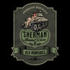 Sherman Dunkel Weisse T-Shirt