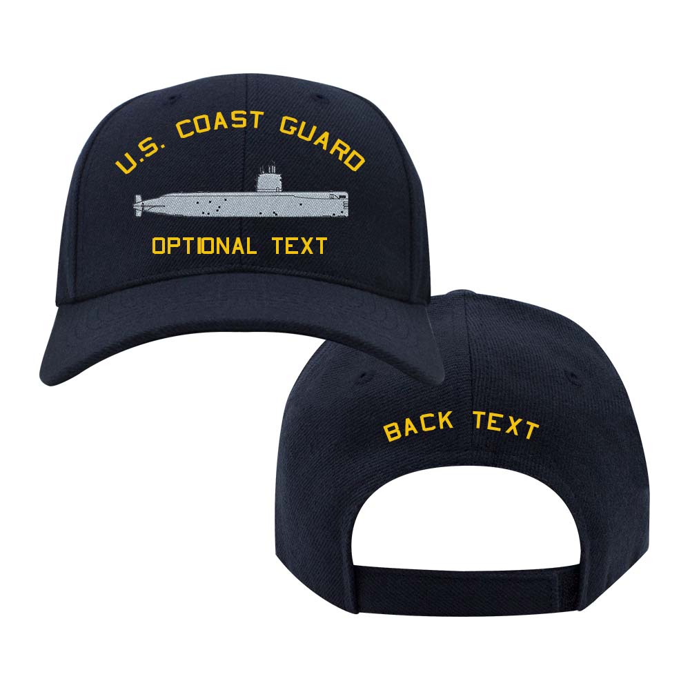 Coast Guard Custom Ship Cap - Skate Class Submarine Hats and Caps