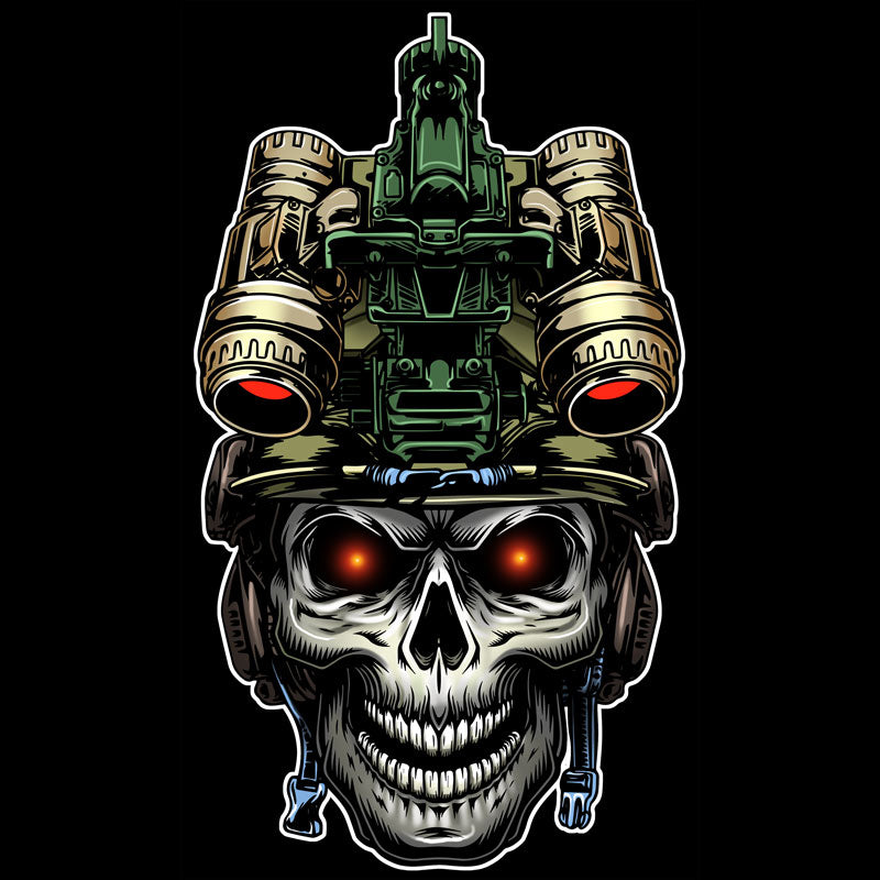 Operator Skull Fullcolor Ink T-shirt Shirts