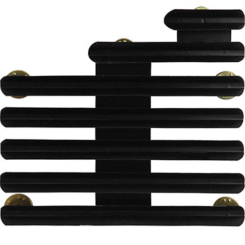 Staggered-Right 1/8-Inch Spaced 18 Ribbon Mount Ribbon and Medal Mounts