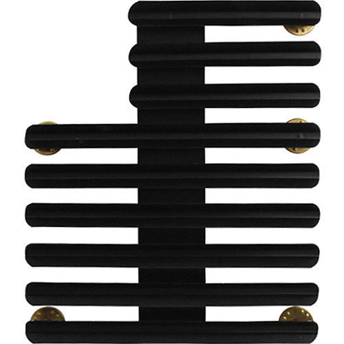 Staggered-Right 1/8-Inch Spaced 24 Ribbon Mount Ribbon and Medal Mounts