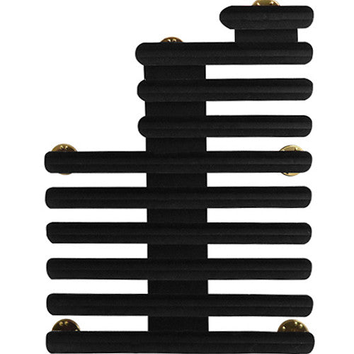 Staggered-Right 1/8-Inch Spaced 25 Ribbon Mount Ribbon and Medal Mounts