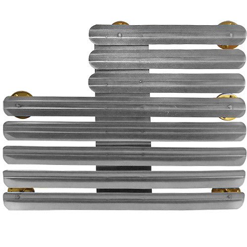 Staggered-Right 21 Ribbon Mount Ribbon and Medal Mounts