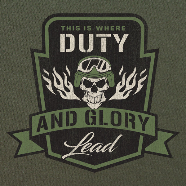 Duty and Glory Lead Graphic T-shirt Shirts
