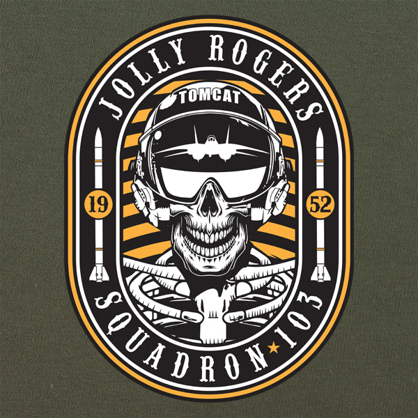 Vintage Squadron 103 Aviation Graphic T-shirt Shirts