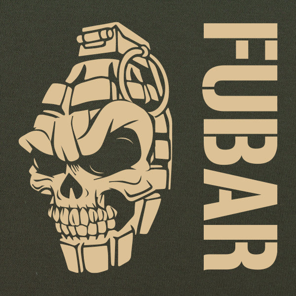 FUBAR Skull Grenade Pullover Hoodie Hoodie